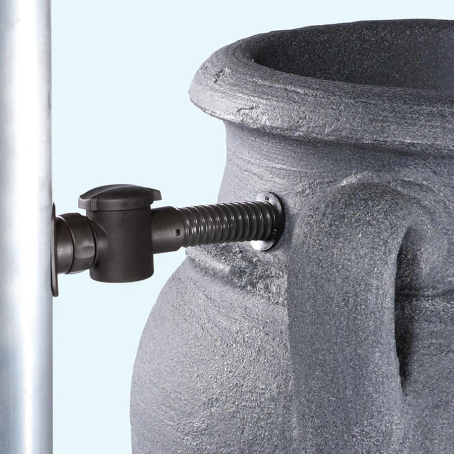 Garantia Regenton Wand Amphore Antraciet 260 liter