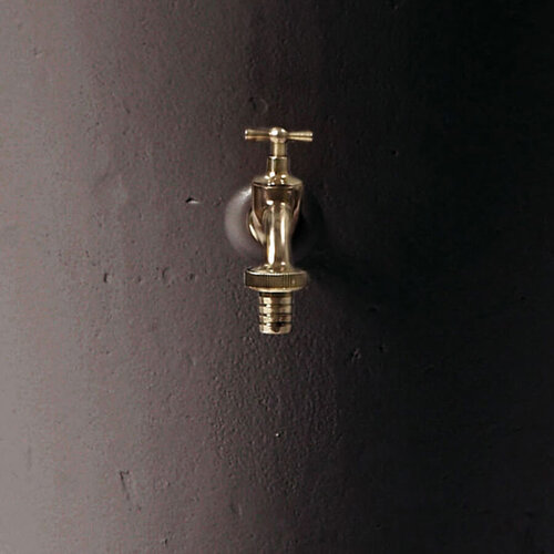 Garantia Regenton met Plantenbak 2 in 1 Mokka 300 liter