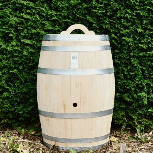 Meuwissen Agro Houten Regenton - 150 Liter Kastanje + Kraan + Handvat