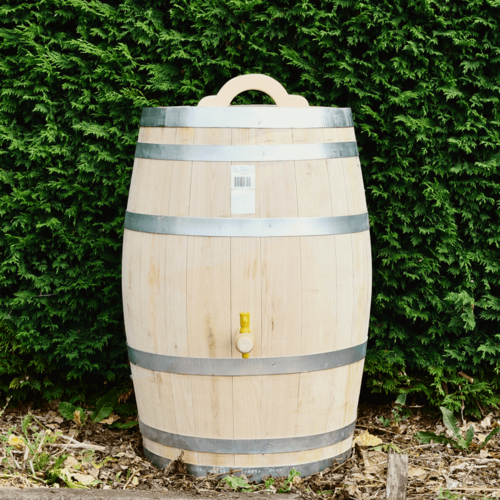 Meuwissen Agro Houten Regenton - 150 Liter Kastanje + Kraan + Handvat