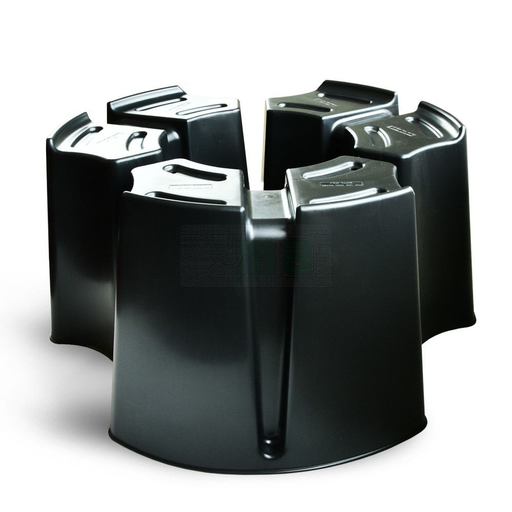 Harcostar Regenton voet 3-delig