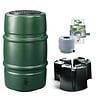 Harcostar Regentonset Harcostar 227 L - Groen + Voet + Vulautomaat & Afsluiter