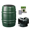 Harcostar Regentonset Harcostar - 114 Liter Groen + Voet + Vulautomaat