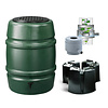 Harcostar Regentonset Harcostar - 168 L + Voet + Vulautomaat & Afsluiter