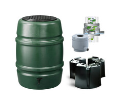 Harcostar Regentonset Harcostar - 168 L + Voet + Vulautomaat & Afsluiter