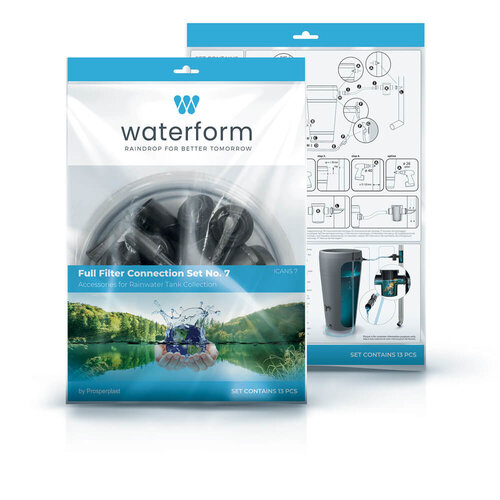 Prosperplast Regenton Aftap- en vulset - 13 delig