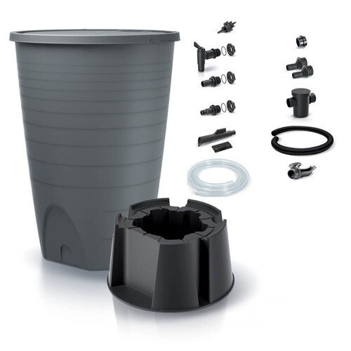 Prosperplast Regentonset Peruno - 260 liter - Grijs