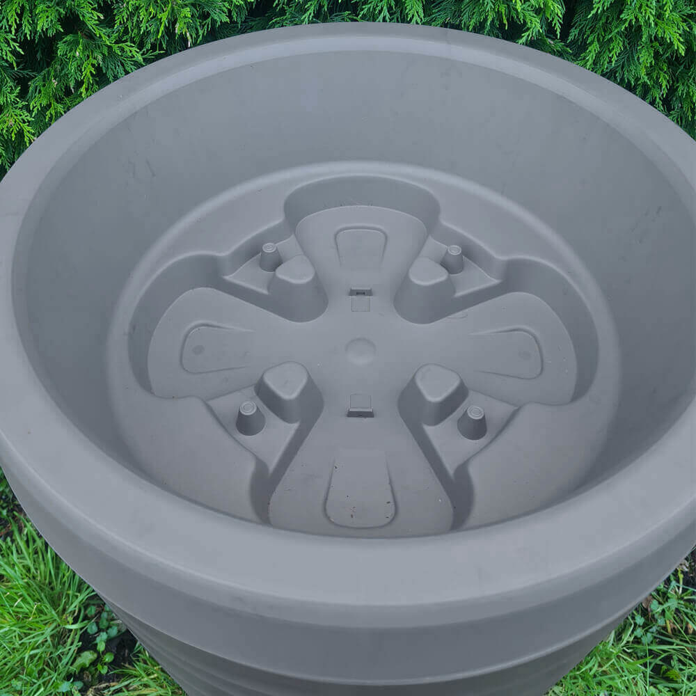 Regenton.nu Regenton Wave - 240 liter - Grijs