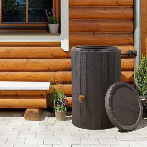 Garantia Regenton Madera - 220 Liter - Bruin