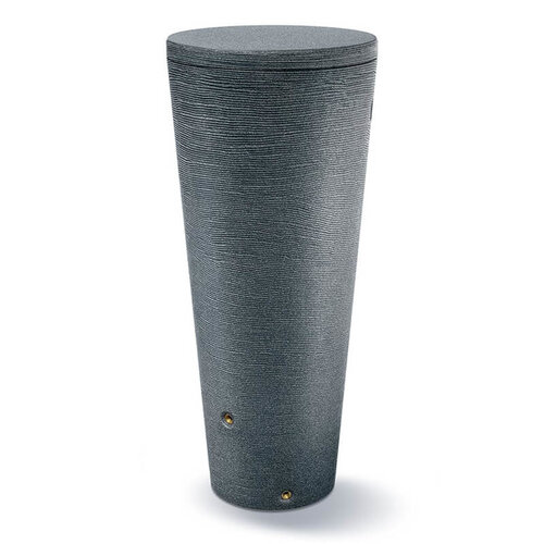 Prosperplast Regenton Tubo 320 liter - 2 in 1 - Graniet antraciet