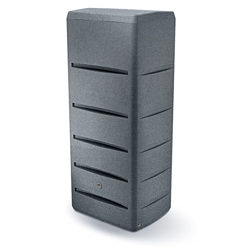 Prosperplast Regenton Tower Stone - 720 liter - Graniet