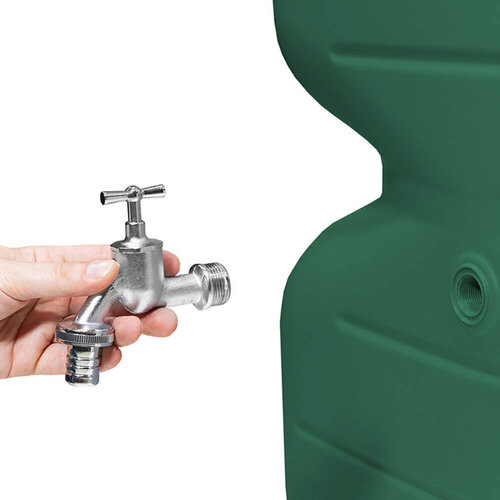 Garantia Regenton Cubus 1000 liter - Groen