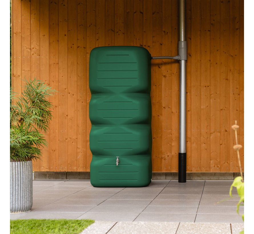 Regenton Cubus 1000 liter - Groen