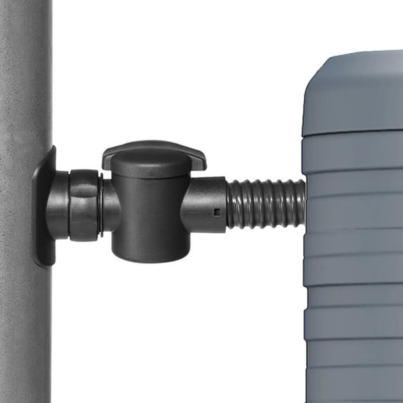 Garantia Regenton Nordic - 300 liter - Grijs + Plantenbak