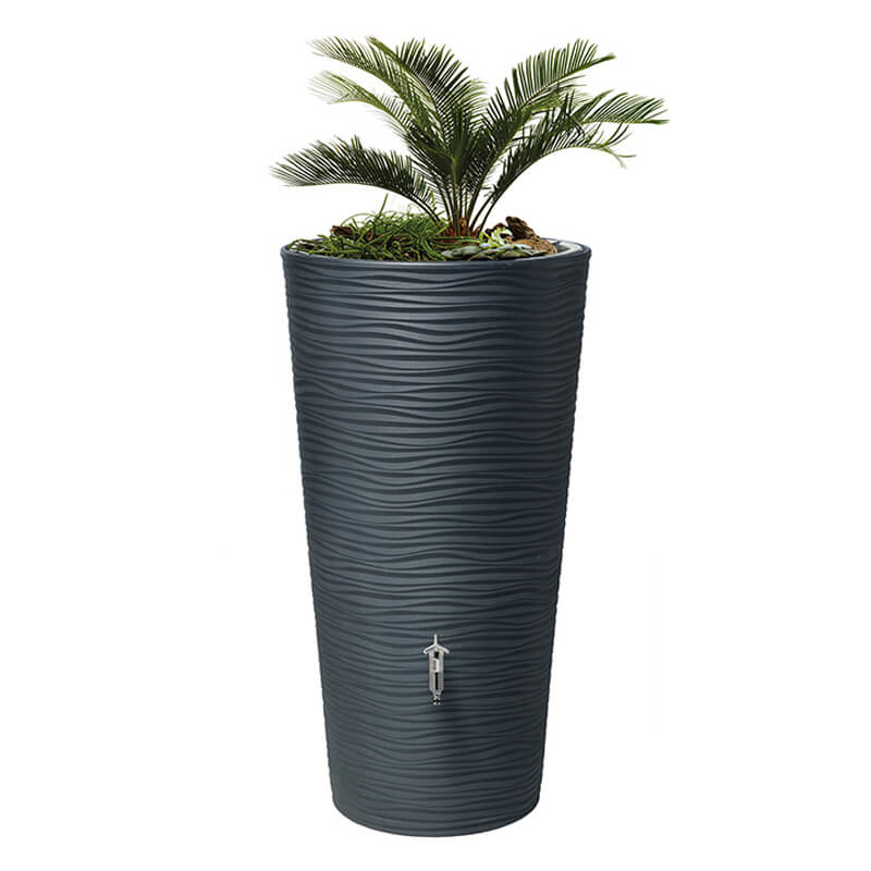 Garantia Regenton Nature - 210 liter - Antraciet