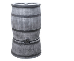Roto Regentonset Roto 140 Liter + Voet - Grijs