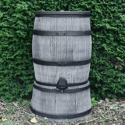 Roto Regentonset Roto 140 Liter + Voet + Vulautomaat - Grijs