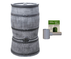 Roto Regentonset Roto 140 Liter + Voet + Vulautomaat - Grijs