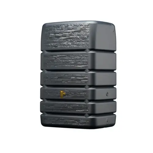 Garantia Regenton Slim 510 liter - Stone Decor - Antraciet