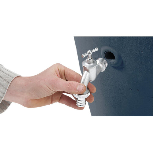 Garantia Regenton met Plantenbak 2 in 1 Antraciet - 300 liter