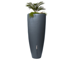 Garantia Regenton met Plantenbak 2 in 1 Antraciet - 300 liter
