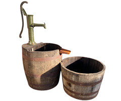 Meuwissen Agro Waterornament Whisky - 2-delig - met Zwengelpomp