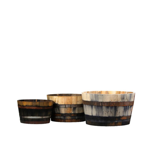 Meuwissen Agro Kuipen set - Kastanjehout  - 3 stuks - Oud