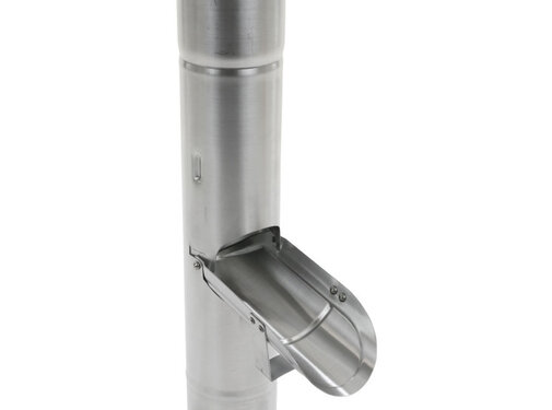 Meuwissen Agro Regenton Vulautomaat met klep - Zink - 80 mm