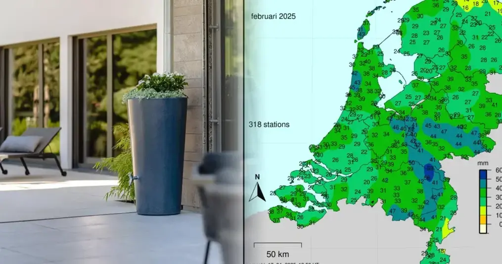 Hoeveel liter regenton heb ik nodig?