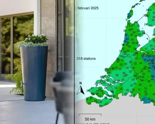 Hoeveel liter regenton heb ik nodig?