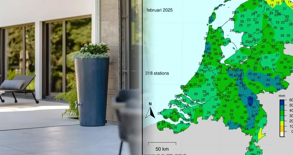 Hoeveel liter regenton heb ik nodig?