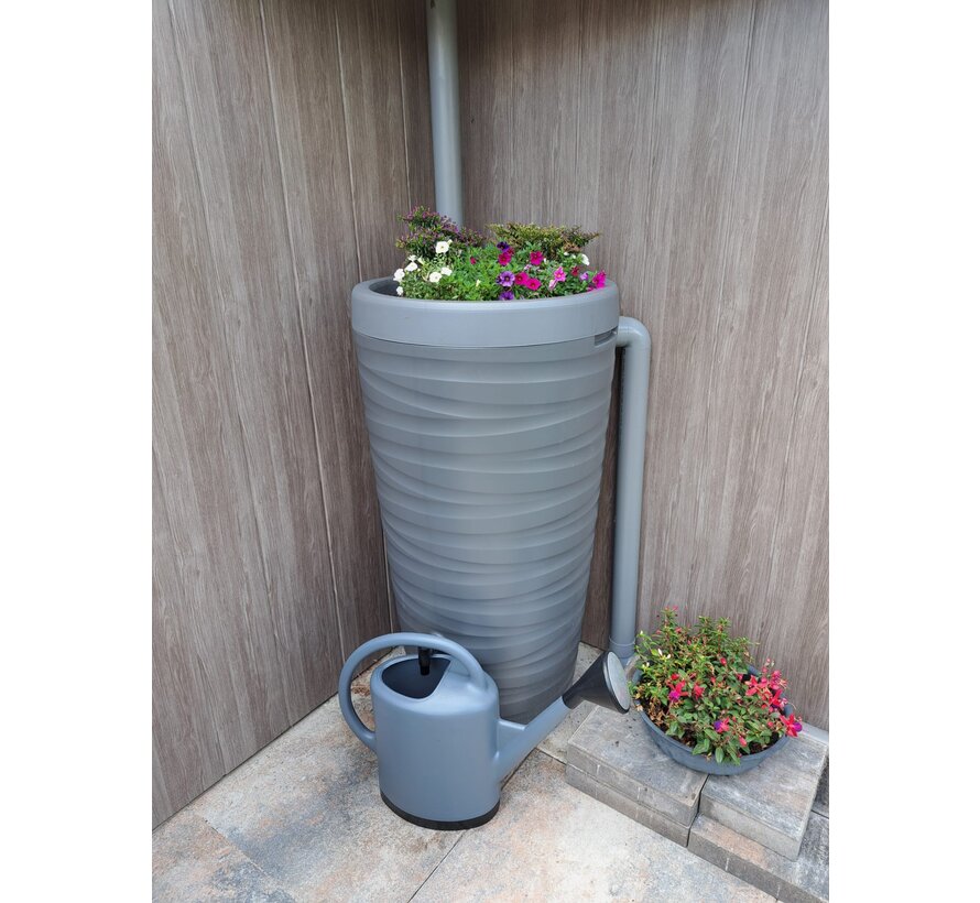 Regenton Wave - 240 liter - Grijs