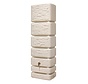 Regenton Slim 350 liter - Stone Decor - Beige