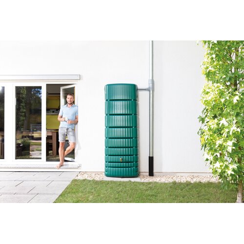 4Rain Regenton Slim Groen 350 liter