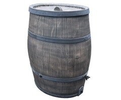 Roto 800 liter regenton - Bruin - Inclusief kraan en stop