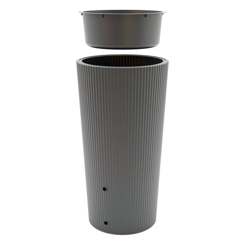 Meuwissen Agro Regenton 200 liter Waal - 2 in 1 ton - Inclusief plantenbak