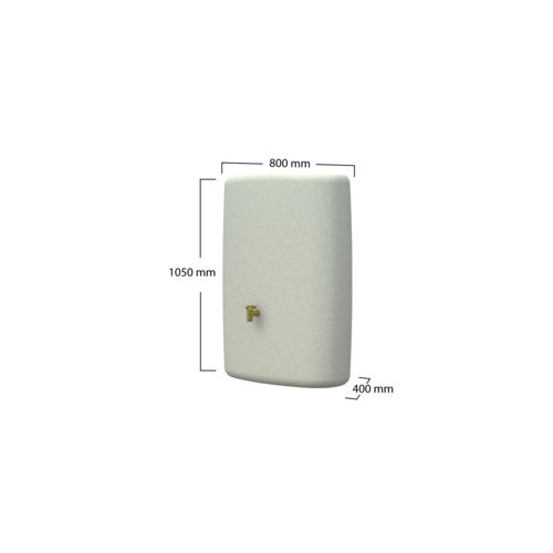 Garantia Terra Regenton - 275 liter - Zandbeige