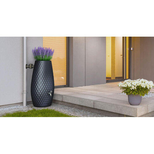 Garantia Triagon Regenton - 230 liter - Geïntegreerde Plantenbak - UV-beschermd
