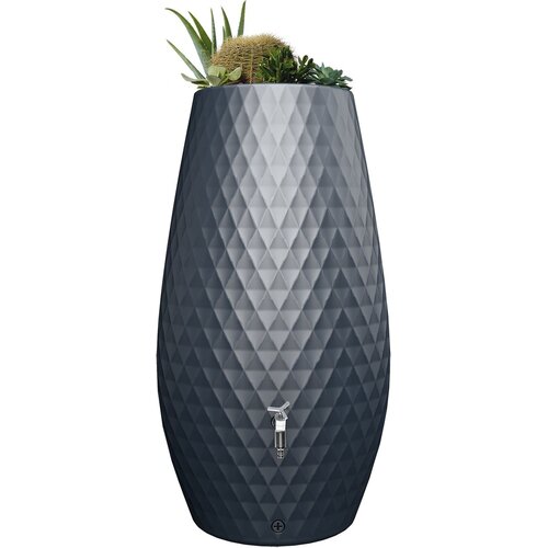 Garantia Triagon Regenton - 230 liter - Geïntegreerde Plantenbak - UV-beschermd