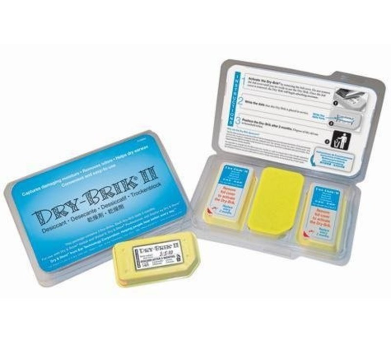 Dry-Brik II - Trockentabletten 3er-Pack