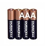 Duracell Duracell Alkaline AAA Micro (LR3) - 1 Packung (4 Batterien)