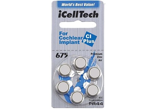 iCellTech iCellTech 675 CI Plus für Cochlear Implant - 50 Päckchen
