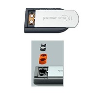 PowerOne pocketcharger Ladegerät für 2 ACCU plus Typ 10, 13 und 312