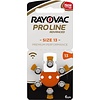 Rayovac Rayovac 13 Orange (PR48) ProLine Advanced Premium Performance  (Packung/6) - 10 Päckchen (60 Batterien)