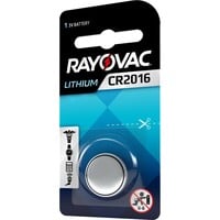 Rayovac Lithium CR2016 3V Knopfzelle Blister 1 - 1 Packung