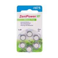 ZeniPower A675 Blau (PR44) - 20 Päckchen (120 Batterien)