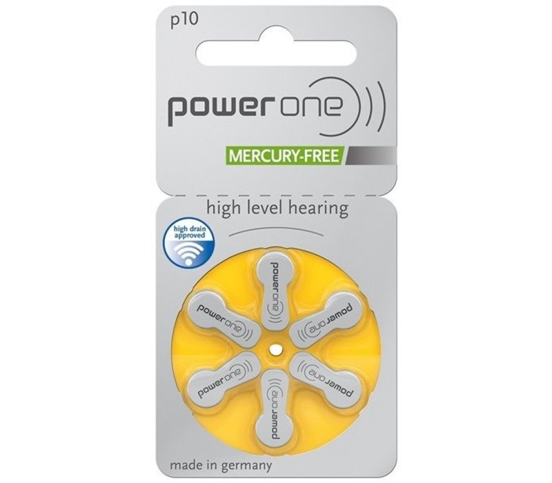 PowerOne p10 - 30 Päckchen mit kostenlosem Batteriebox Schlüsselbund