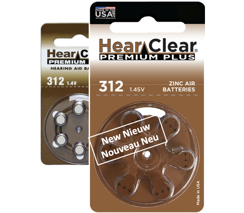HearClear 312 Premium Plus - 10 Päckchen