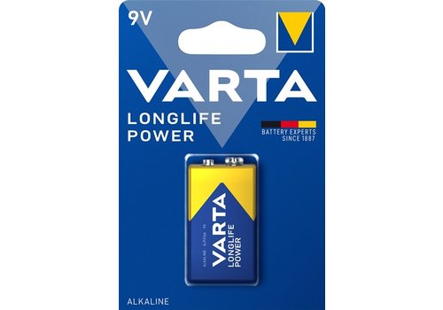 Varta Varta Alkaline High Energy 9V E-Blok 6LR61 4922 - 1 Packung