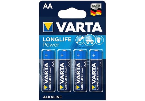 Varta Varta LongLife Power Alkaline AA LR61 - 1 Packung - 4 Batterien